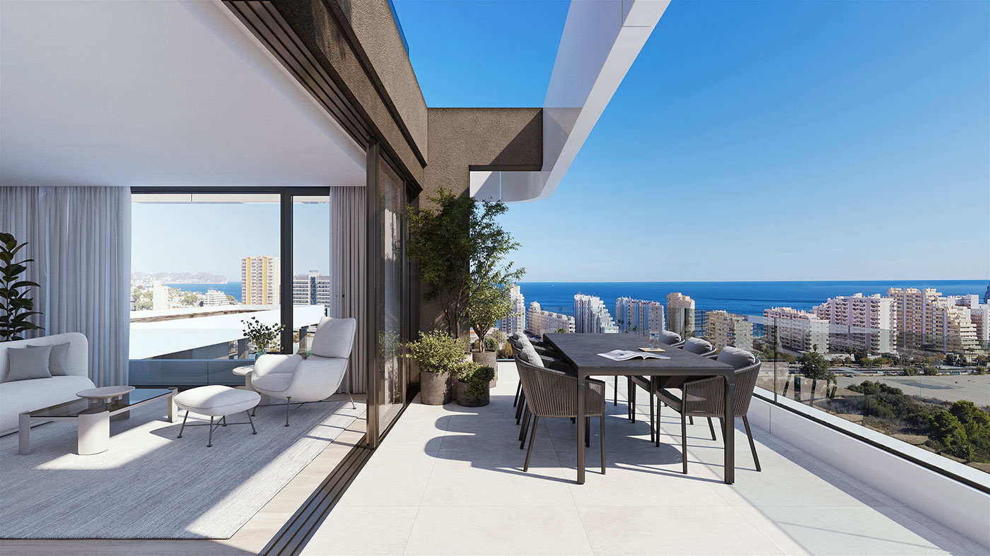 Atico_Lateral_Vista_General_HQ_.0000._00001 Torre B – Apartamento 24 – Calpe