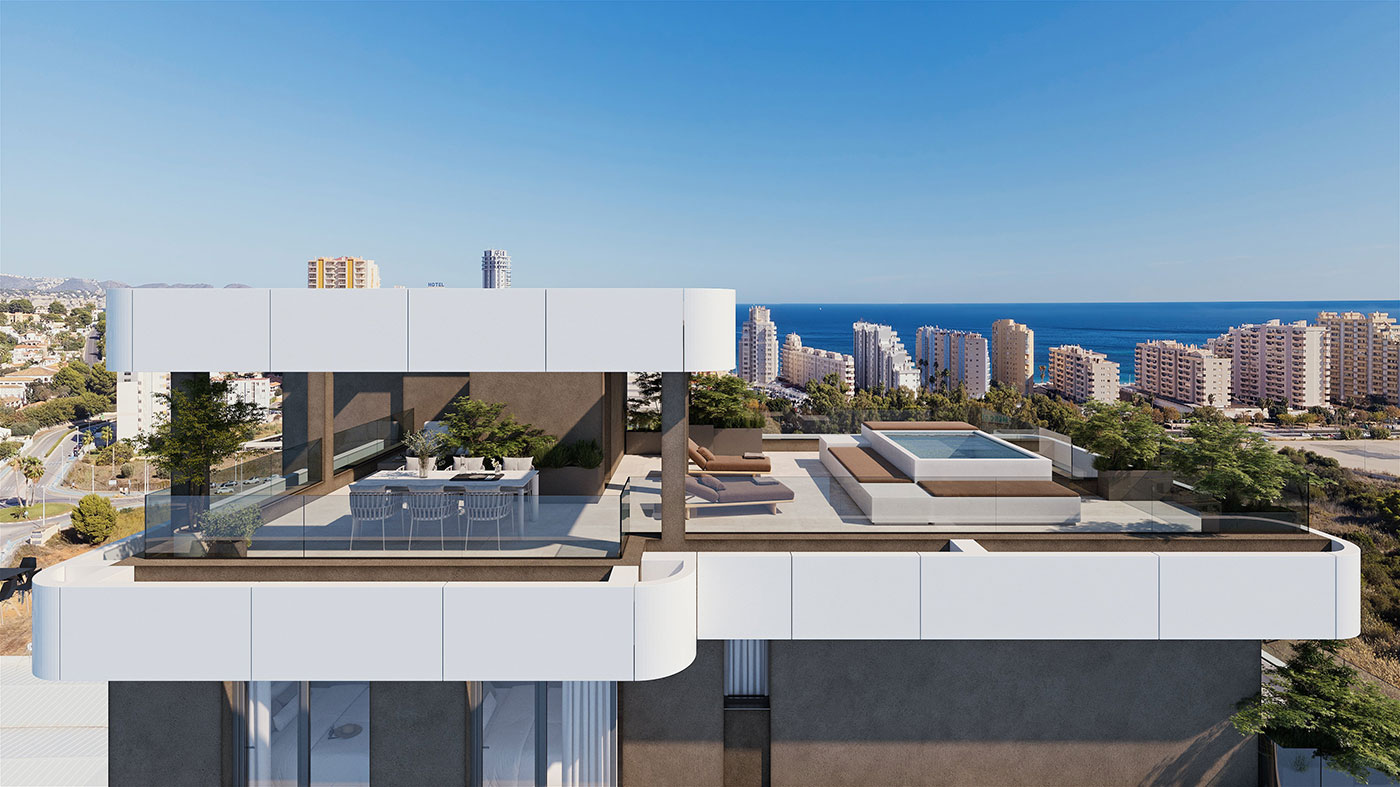 Atico_Lateral_Vista_General_HQ_.0000_00000 Torre B – Apartamento 24 – Calpe